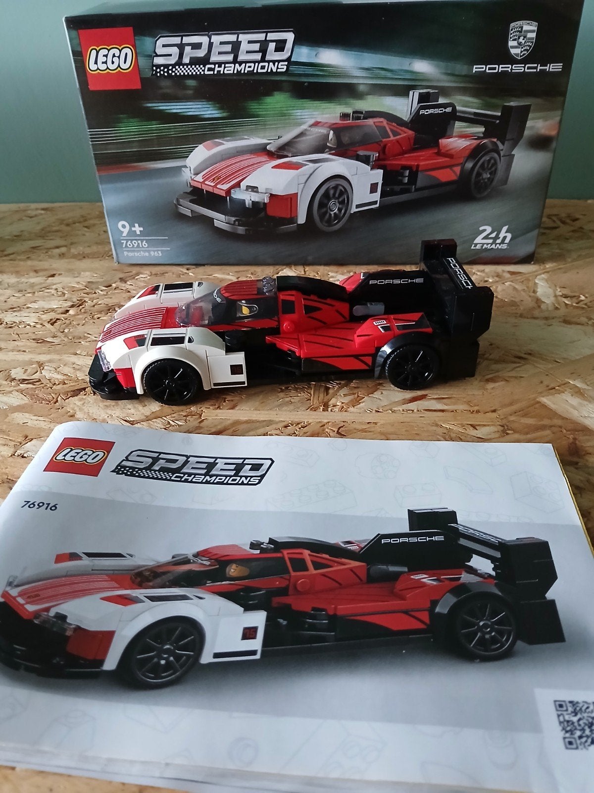 LEGO city Speed Champions Porsche 963 (76916), Ophalen of Verzenden, Zo goed als nieuw