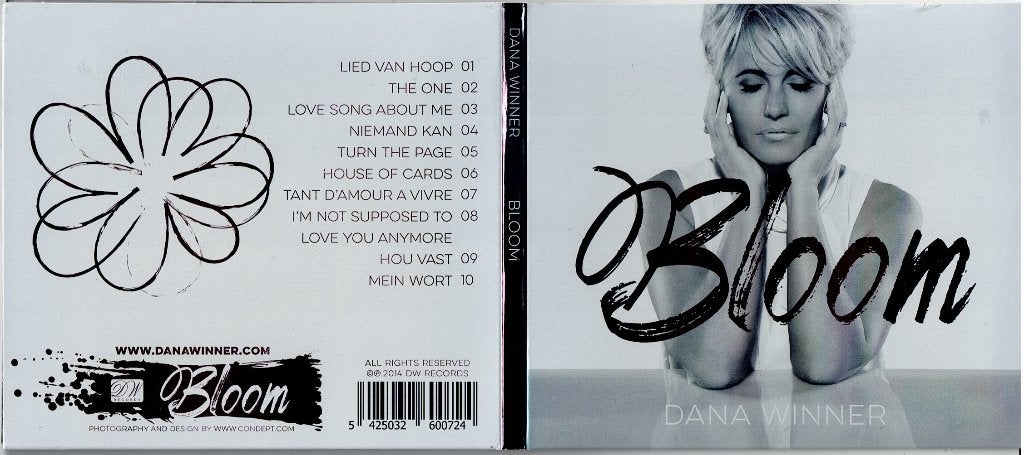 DANA WINNER BLOOM met BOODSCHAP & HANDTEKENING, Boxset, Ophalen of Verzenden, Zo goed als nieuw, Levenslied of Smartlap