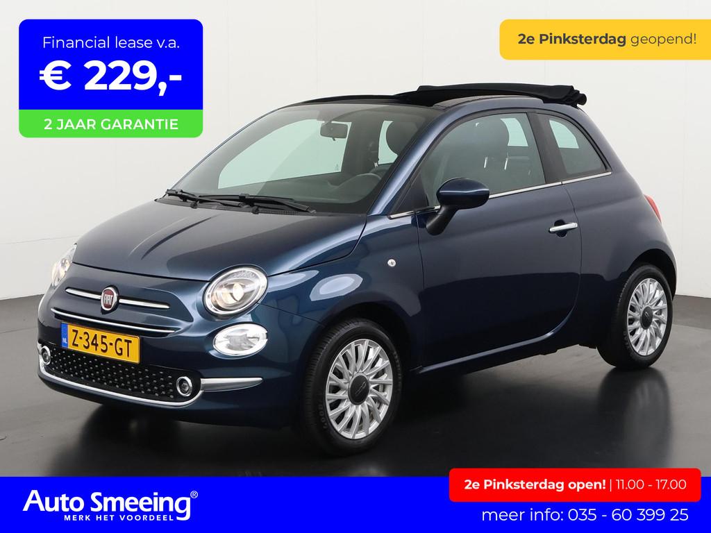 Fiat 500 C 1.0 Hybrid Dolcevita Finale | Apple/Android Carpl, Voorwielaandrijving, 12 maanden, Stof, Origineel Nederlands