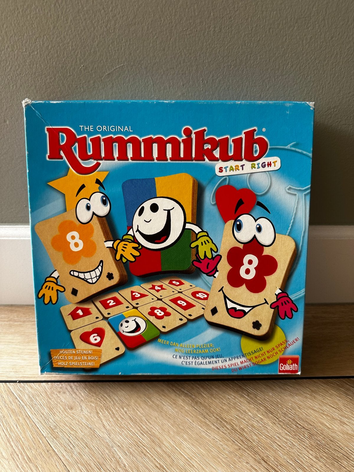 Rummikub Start Right / junior (voor 4 tot 7 jaar), Drie of vier spelers, Ophalen, Zo goed als nieuw