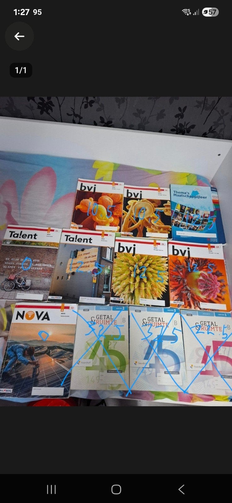 Havo Boekenpakket: Natuurkunde, NL, Biologie, maatschappij, Ophalen of Verzenden, Gelezen, HAVO, Wiskunde B