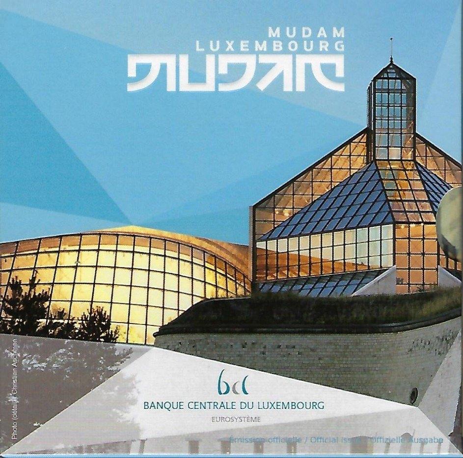 Luxemburg 2,5 euro 2016, Mudam. 2017, Pont Adolphe, zilver, Zilver, Losse munt, Luxemburg, Overige waardes