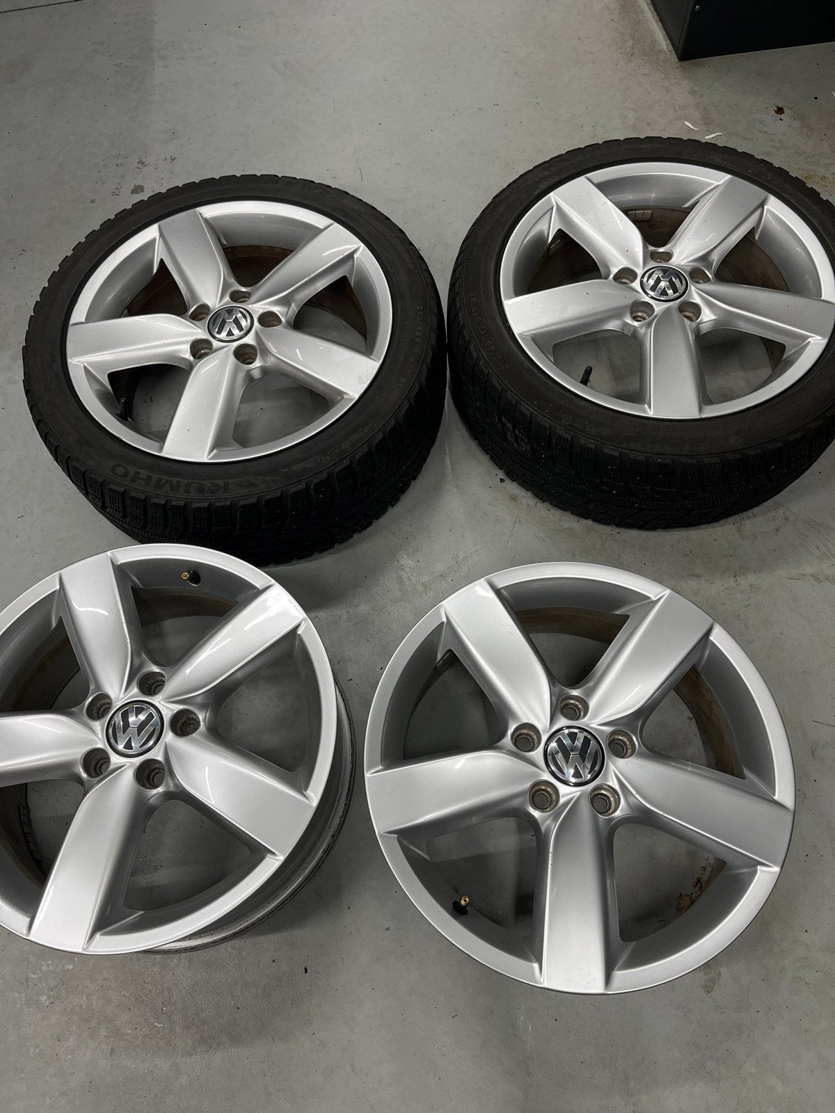 Velgen Volkswagen Golf - passen op meerdere VW modellen, Auto-onderdelen, Banden en Velgen, Ophalen, Gebruikt, Velg(en), Personenwagen