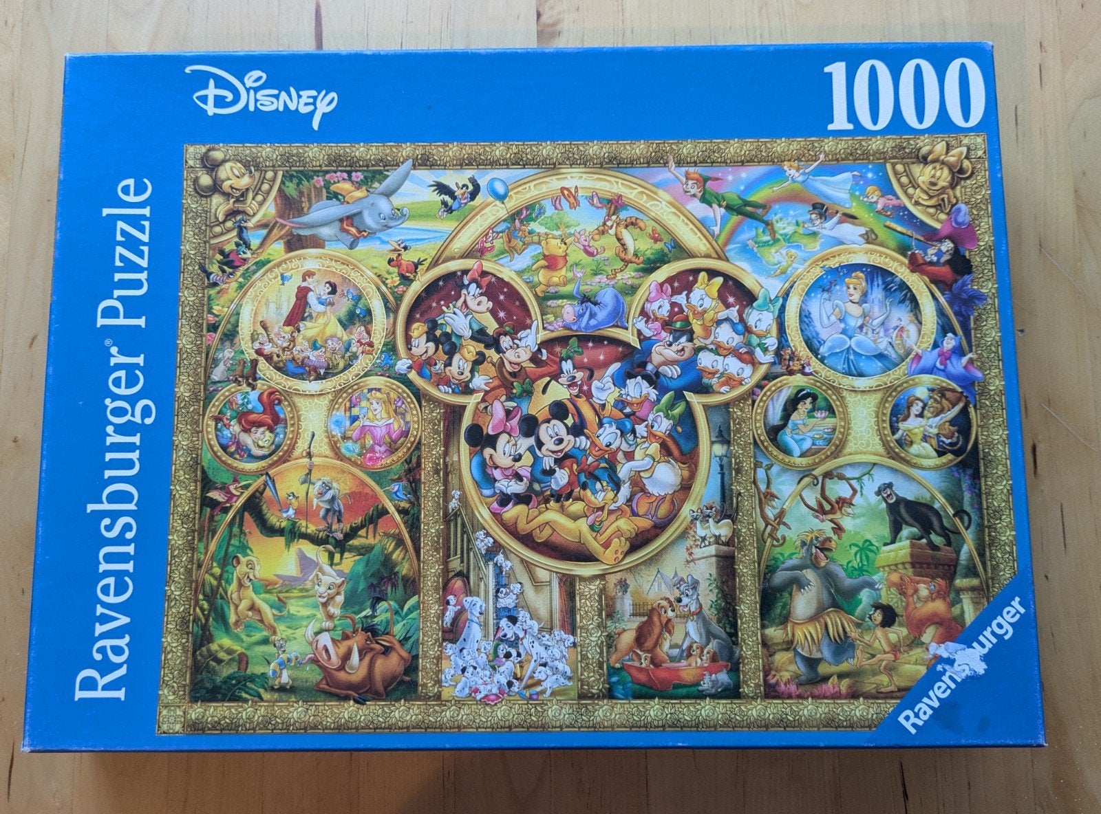 Disney Puzzel, Ophalen of Verzenden, 500 t/m 1500 stukjes, Zo goed als nieuw