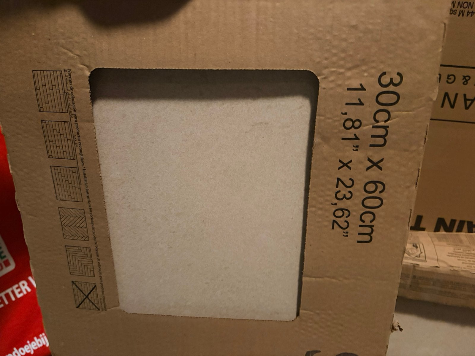 Bellevue Ivory tegels, Ophalen, 60 cm of meer, Keramiek, Zo goed als nieuw