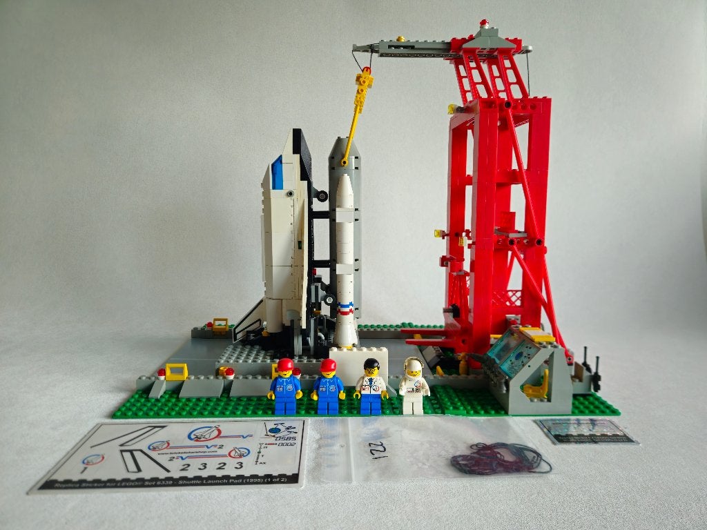 LEGO 6339 Shuttle Launch Pad, Gebruikt, Lego, Compleet, Ophalen of Verzenden