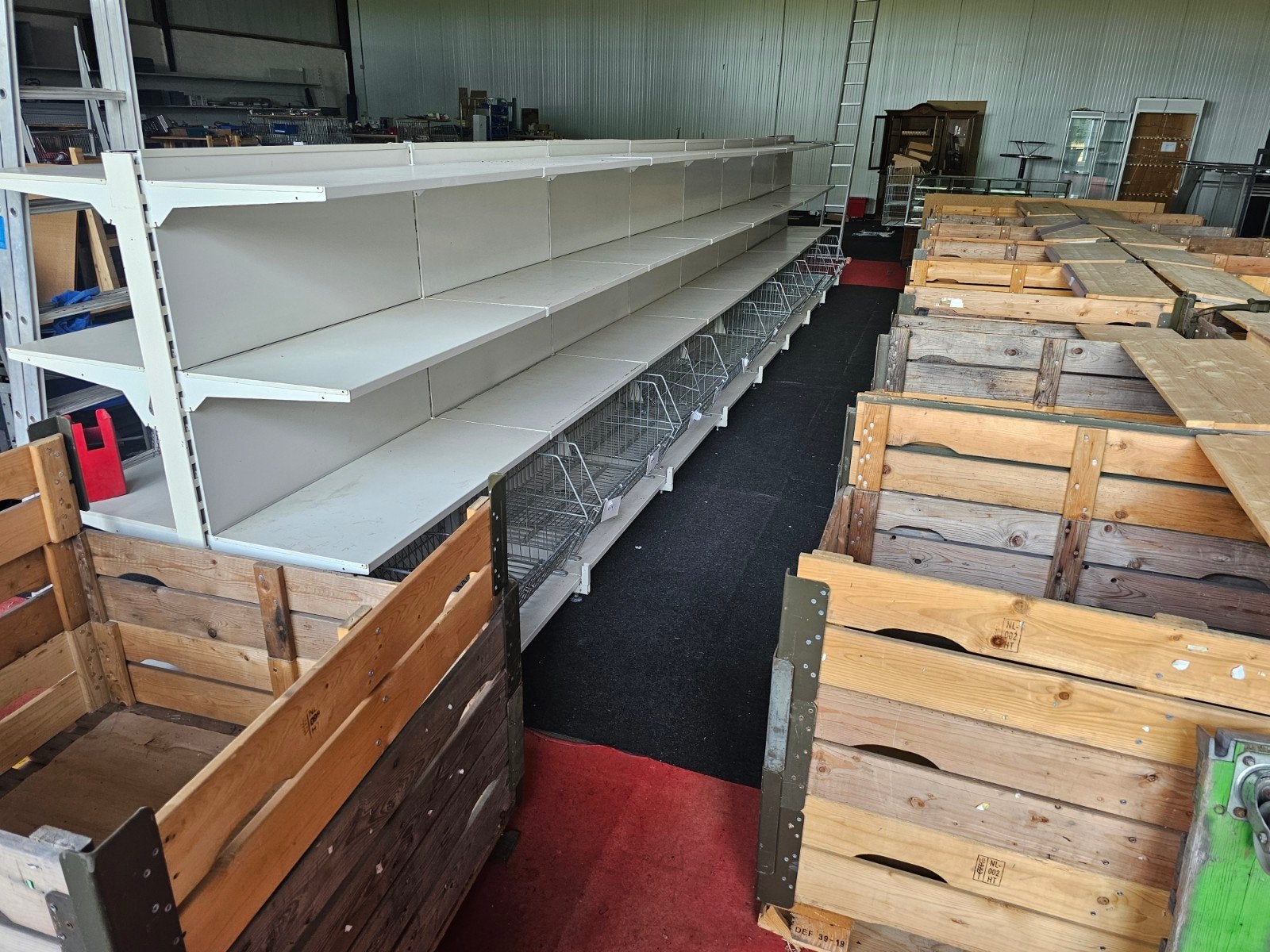 Pallets met randen Defensie blok pallet met opzetrand, Doe-het-zelf en Verbouw, Ophalen, Gebruikt, ., .