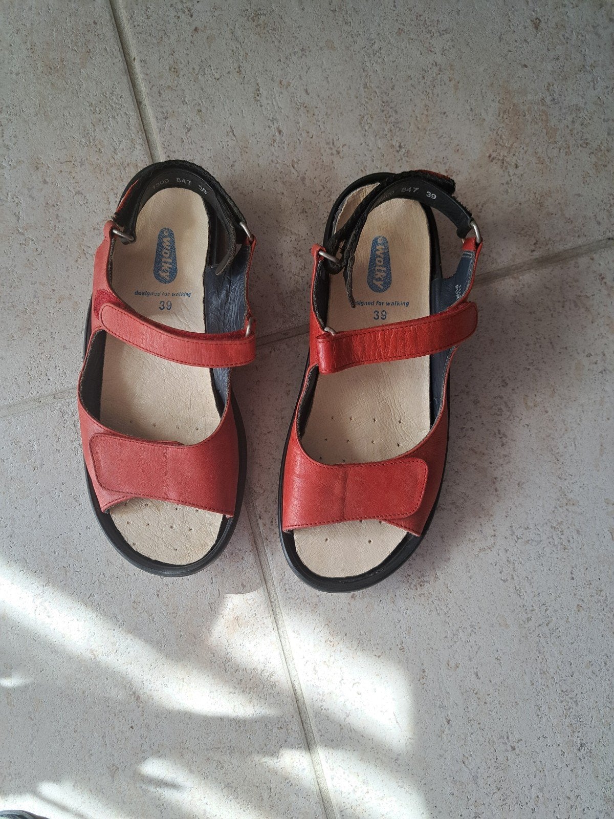 Mooie Wolky sandalen mt39, Kleding | Dames, Schoenen, Ophalen of Verzenden, Zo goed als nieuw, Sandalen of Muiltjes