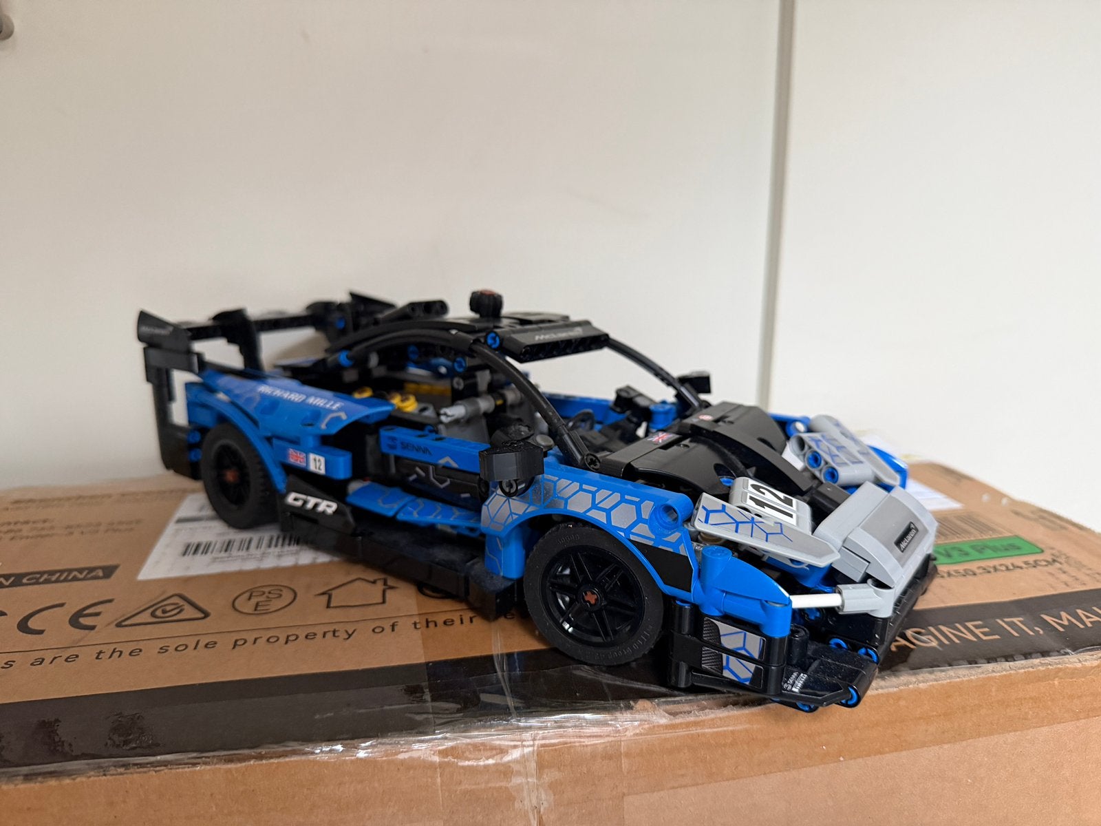 LEGO Technic McLaren Senna GTR (42123), Ophalen, Zo goed als nieuw, Overige merken