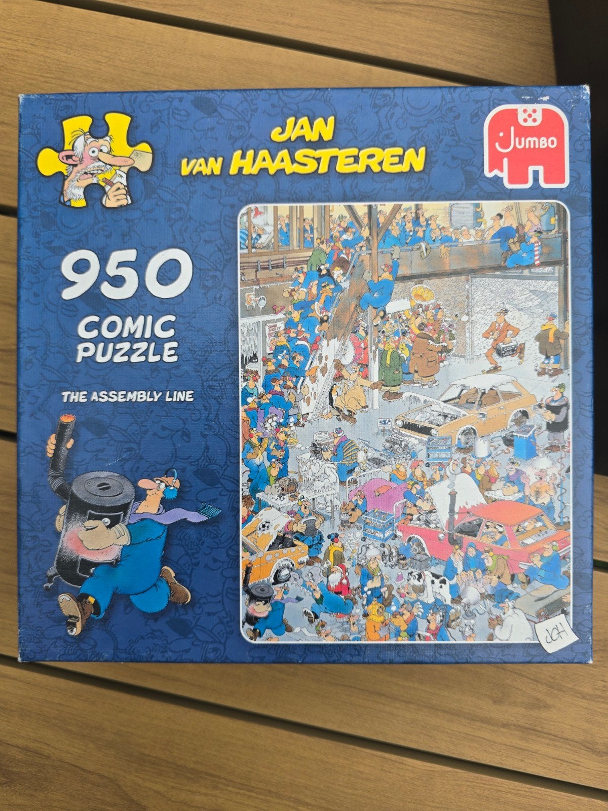 Jan van Haasteren - The Assembly Line - 950 stukjes, Hobby en Vrije tijd, Denksport en Puzzels, Ophalen of Verzenden