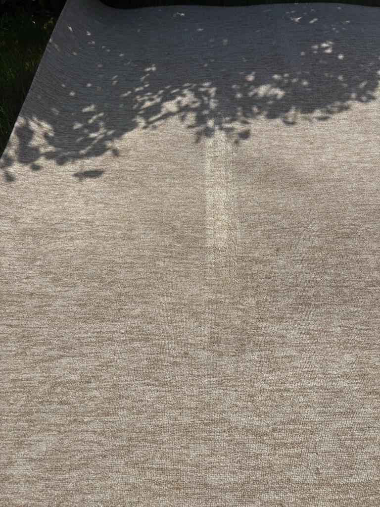 Groot beige tapijt, 200x300, Ophalen, Gebruikt, Beige, 200 cm of meer