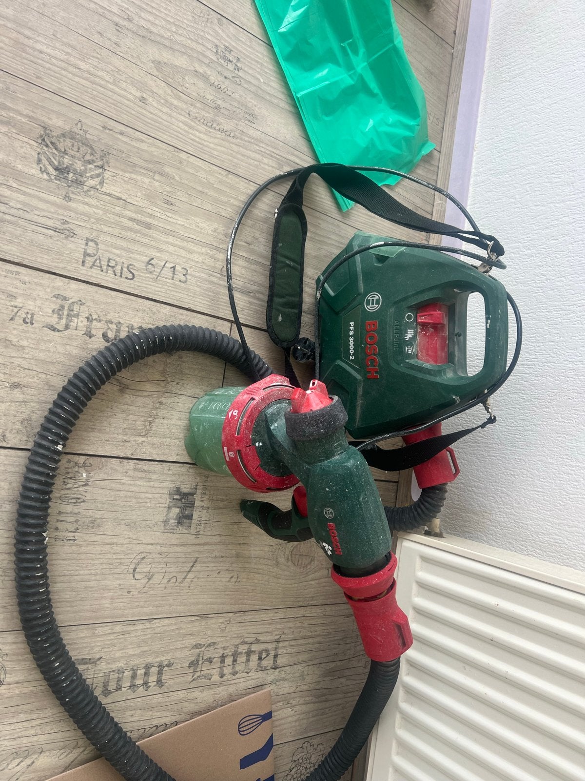Bosch PFS 3000-2 Verfspuit AllPaint, Doe-het-zelf en Verbouw, Ophalen of Verzenden, Gebruikt, Verfspuit of Verfpomp