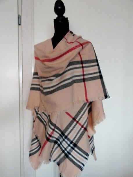 Burberry cape poncho, Overige kleuren, Verzenden, Maat 42/44 (L), Zo goed als nieuw