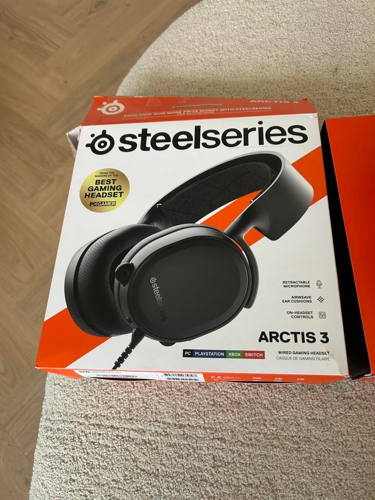 Steelseries Arctis 3 headset, Computers en Software, Headsets, .., .., Mute-functie, Ophalen of Verzenden