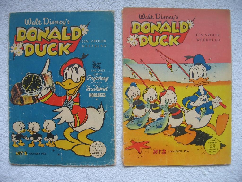 Donald Duck weekblad - 1952 compleet, Boeken, Stripboeken, Gelezen, Complete serie of reeks, Ophalen
