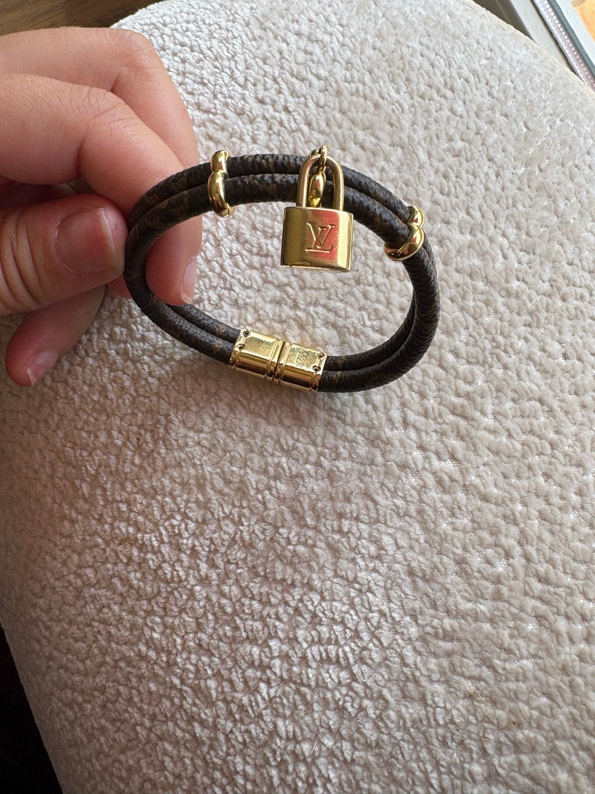 Originele Louis Vuitton Armband met Doos en Dustbag, Sieraden, Tassen en Uiterlijk, Armbanden, Ophalen of Verzenden, Gebruikt