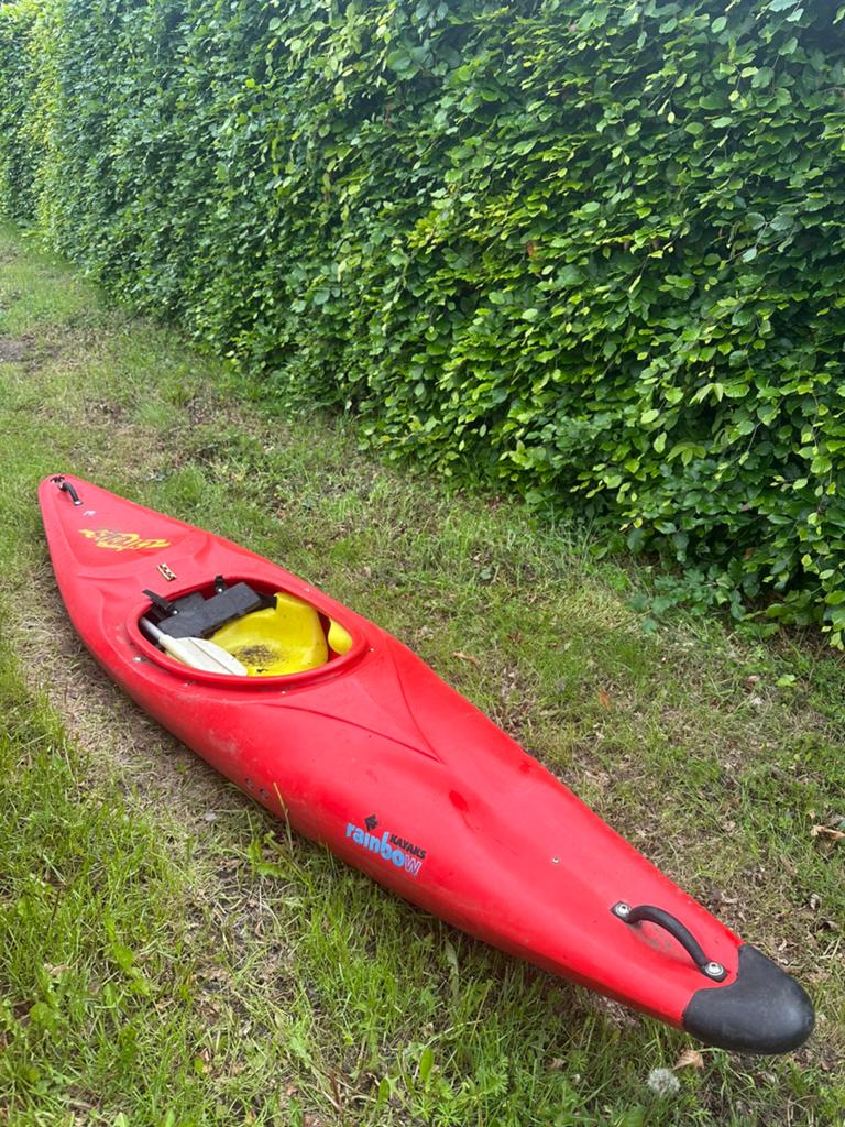 Rainbow kayaks kano met peddels, Watersport en Boten, Ophalen of Verzenden, Eén persoon, Met peddels