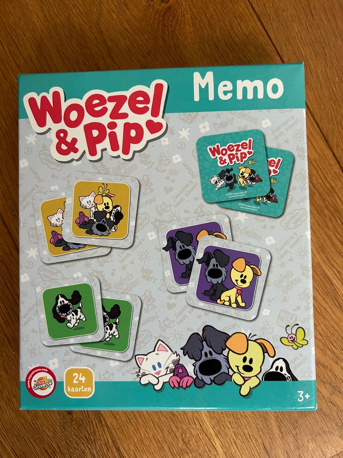 Woezel & Pip Memory Spel - 24 Kaarten, Ophalen, Gebruikt, 2 tot 4 jaar