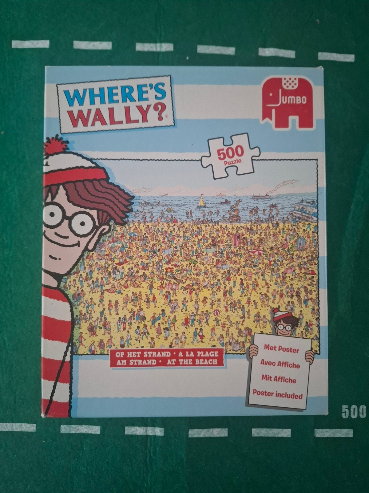 Waar is Wally? puzzel, Ophalen of Verzenden, 500 t/m 1500 stukjes, Zo goed als nieuw, Legpuzzel