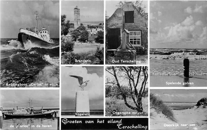 380-183-015 Terschelling, Verzenden, Voor 1920, Friesland