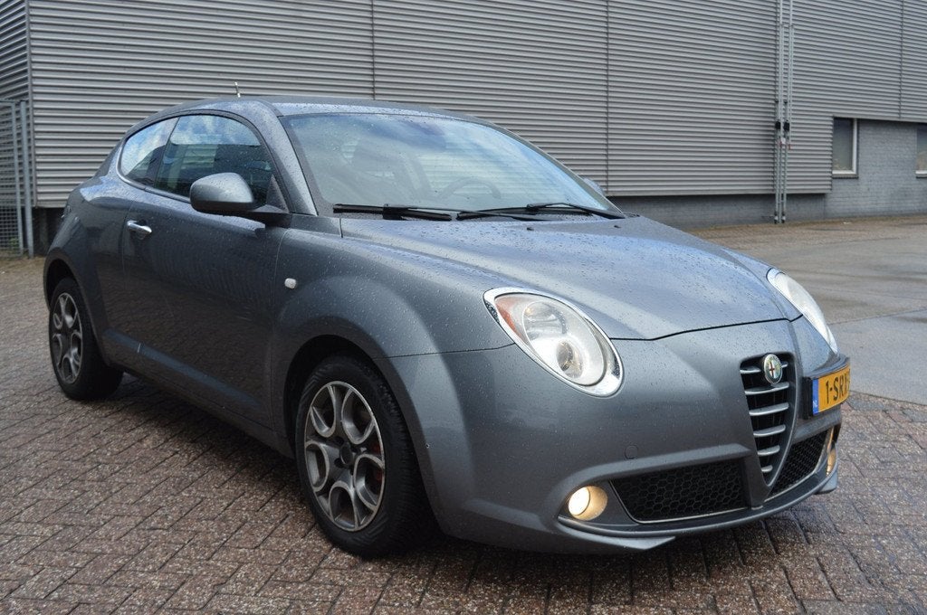 Alfa Romeo MiTo 1.3 JTDm ECO Distinctive bj13 leer ECC mooie, Voorwielaandrijving, Euro 5, Zwart, 4 cilinders