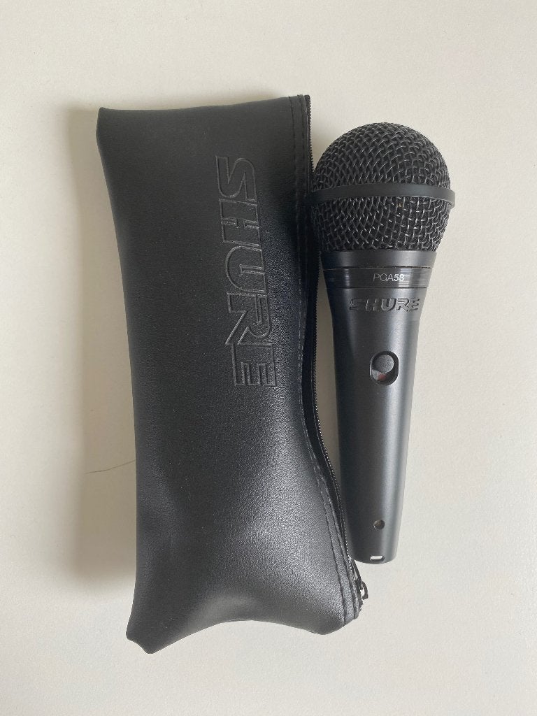 Shure microfoon PGA-58, Ophalen, Zo goed als nieuw, Zangmicrofoon
