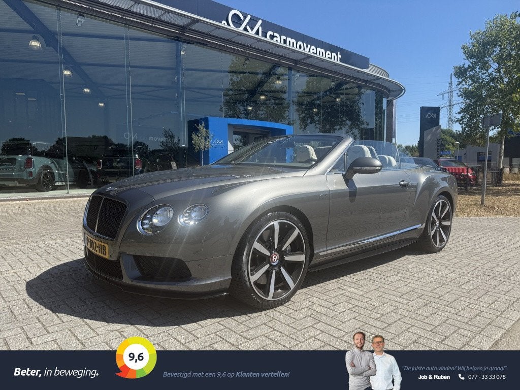 Bentley Continental GTC 4.0 V8S | Super staat! | Nek/stoelve, Automaat, Euro 5, Gebruikt, 8 cilinders