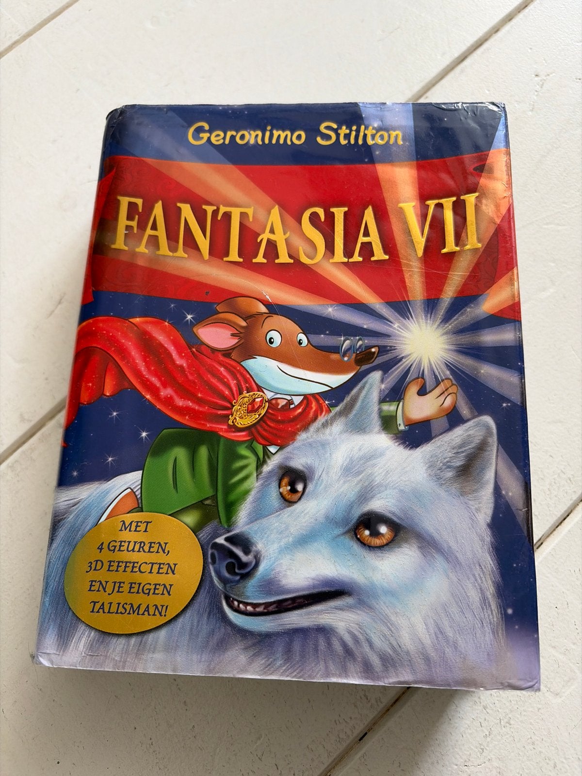Geronimo Stilton Fantasia VII - Met 4 geuren en 3D effecten, Ophalen of Verzenden, Zo goed als nieuw