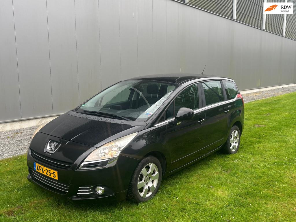 Peugeot 5008 1.6 VTi SR 5p.|Navi|Airco|Elek Pakket|, Euro 5, 1380 kg, 4 cilinders, Zwart