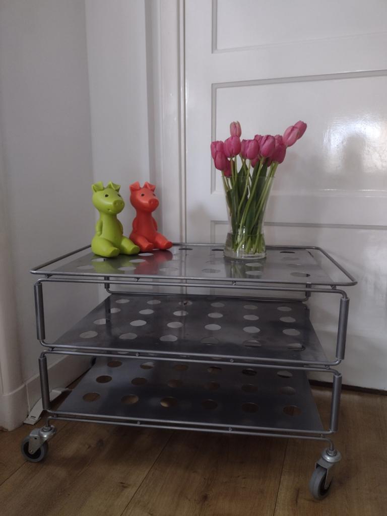 Vintage IKEA Tunsta Trolley - Niels Gammelgaard Design, Ophalen of Verzenden