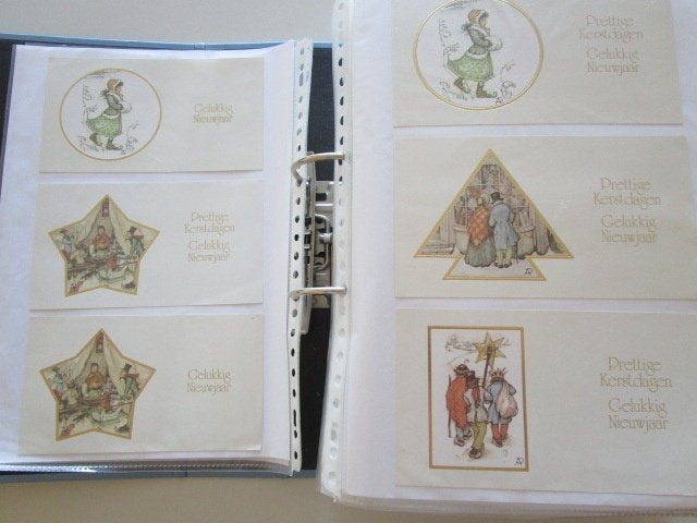 Anton  Pieck kaarten map 2, Verzamelen, Foto's en Prenten, 1980 tot heden, Ophalen of Verzenden, Zo goed als nieuw, Prent
