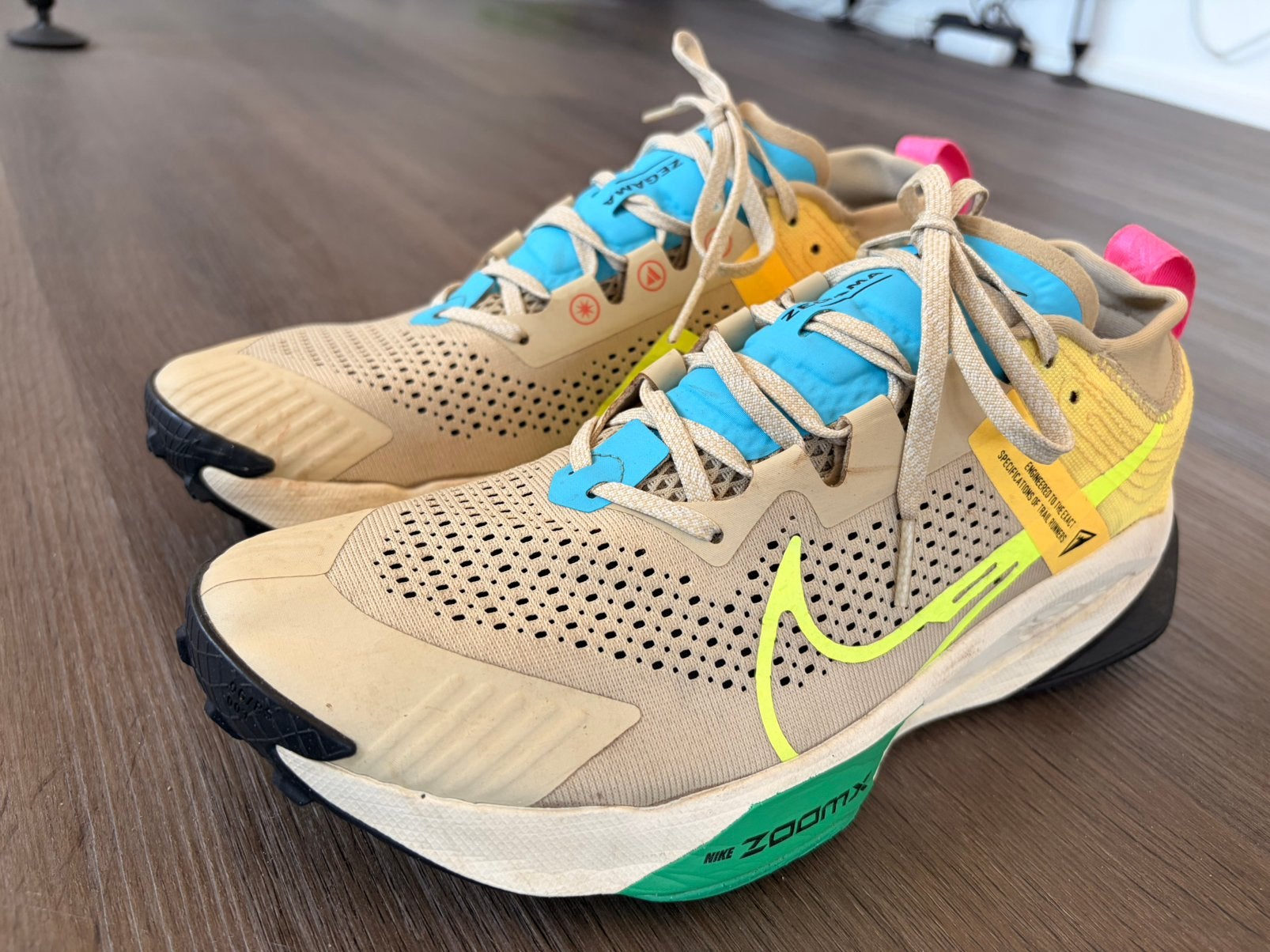 Nike Zegama ZoomX Trailschoen. Maat 44,5, Overige kleuren, Sportschoenen, Ophalen of Verzenden, Gedragen