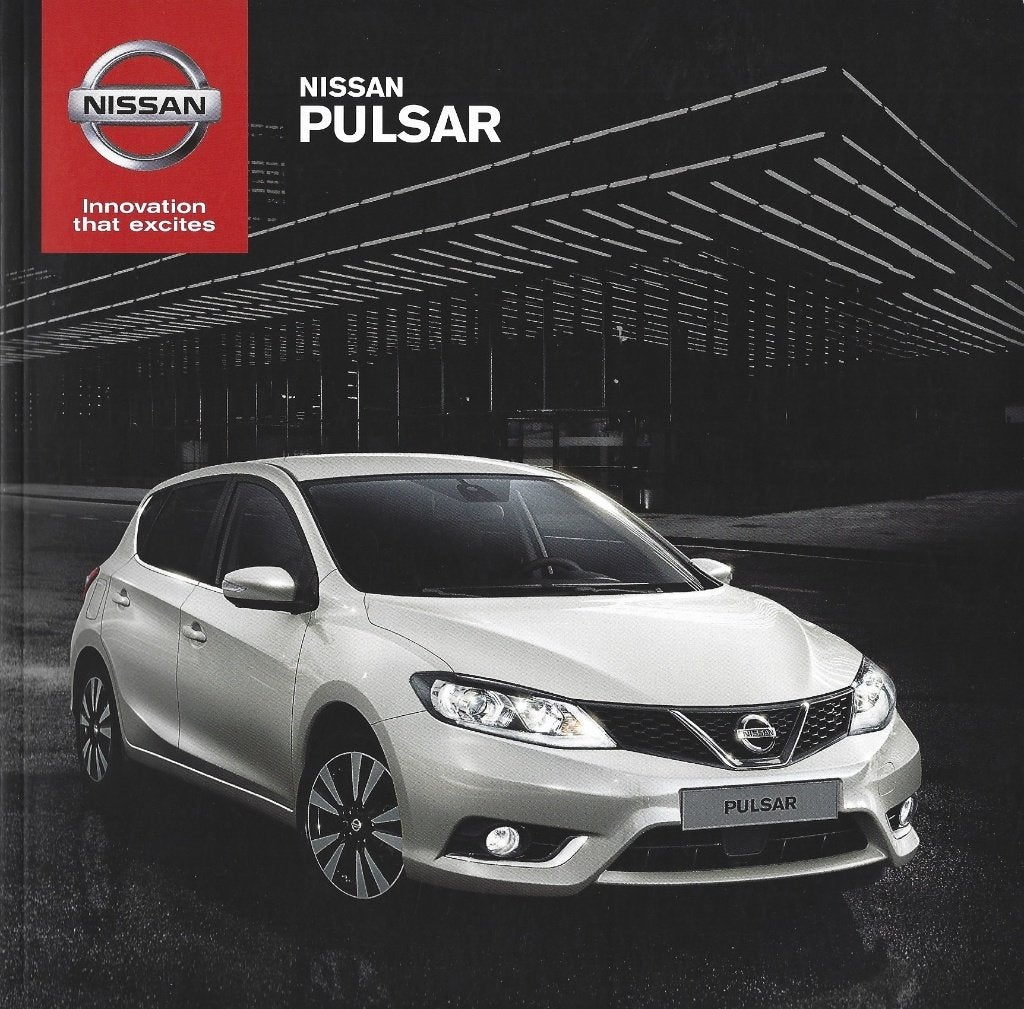 Brochure Nissan Pulsar 2014, Ophalen of Verzenden, Gelezen, Nissan
