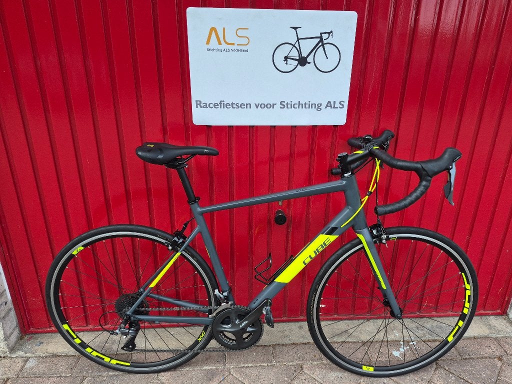 Cube Attain Alu/Carbon Dames Racefiets - Shimano 105/Claris, Fietsen en Brommers, 28 inch, 2ehandsracefietsen.nl, Velgrem, 2907EC