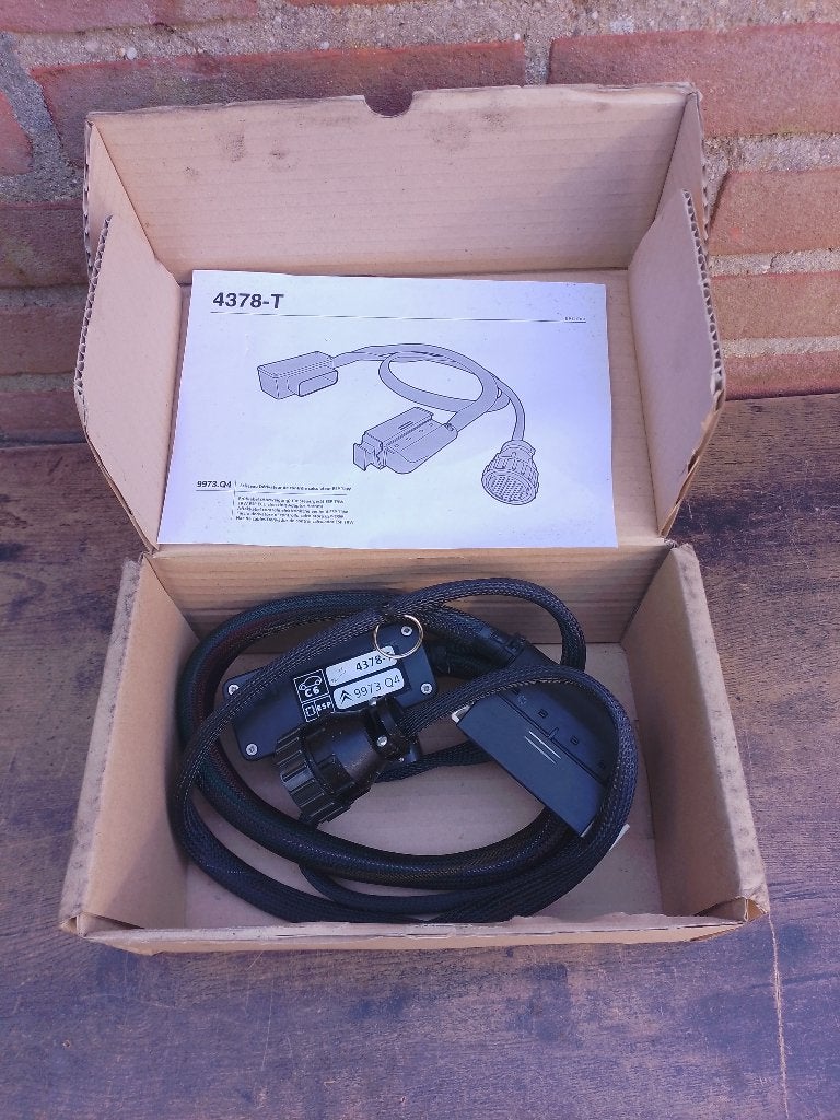 Citroën C6 speciaal gereedschap testkabel + module 4378-T, Auto diversen, Gebruikt, -, -, Ophalen of Verzenden
