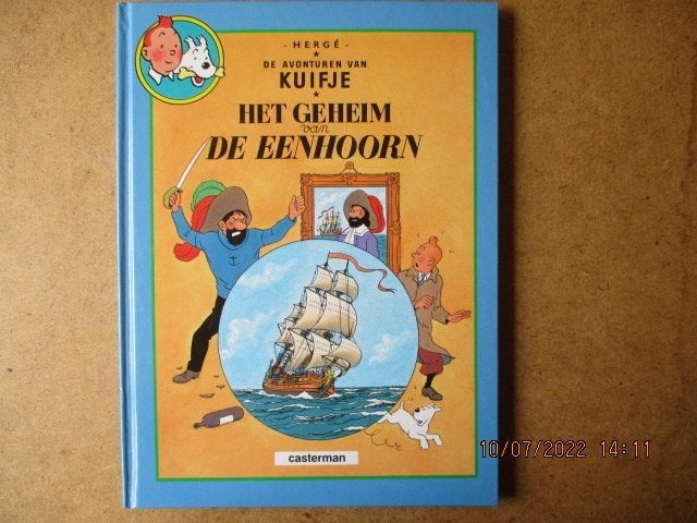 adv6788 kuifje dubbelalbum 2 hc, Boeken, Eén stripboek, Ophalen, Gelezen
