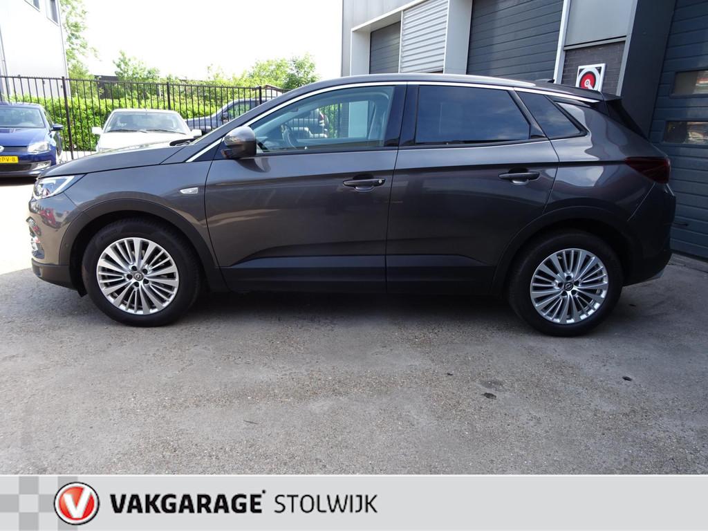 Opel Grandland X 1.2 Turbo Innovation, Navi, Carplay, Keyles, Voorwielaandrijving, Stof, Gebruikt, 1199 cc