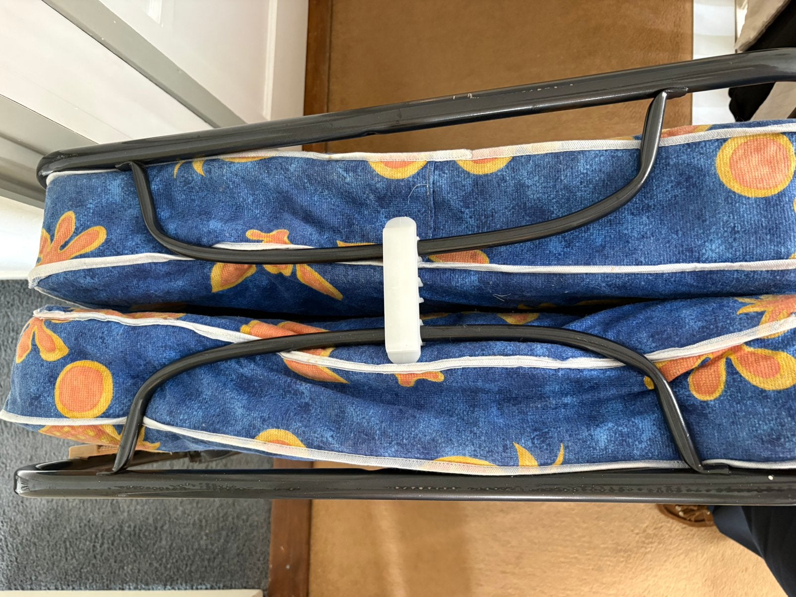 Logeerbed / stretcher IZGS schoon en fris, Ophalen, Gebruikt, Eenpersoons, Zwart