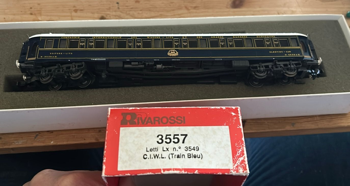 Rivarossi CIWL slaap rijtuig. H0, Ophalen of Verzenden, Gelijkstroom, Wagon