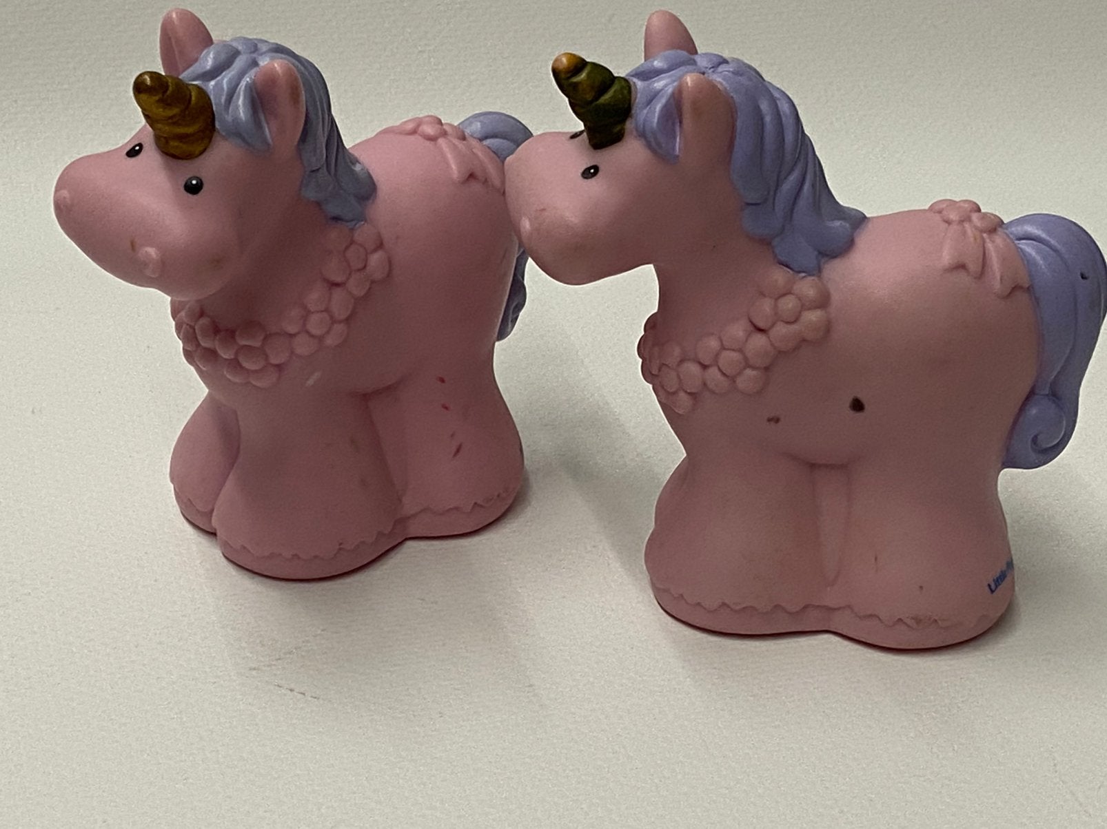 Fisher Price Little People roze Unicorn, Ophalen of Verzenden, Gebruikt, Overige typen