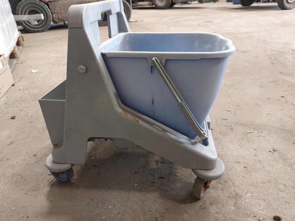 Professionele mopwagen met 25 liter emmer, Ophalen of Verzenden, Dweilemmer, -bak, of -wagen