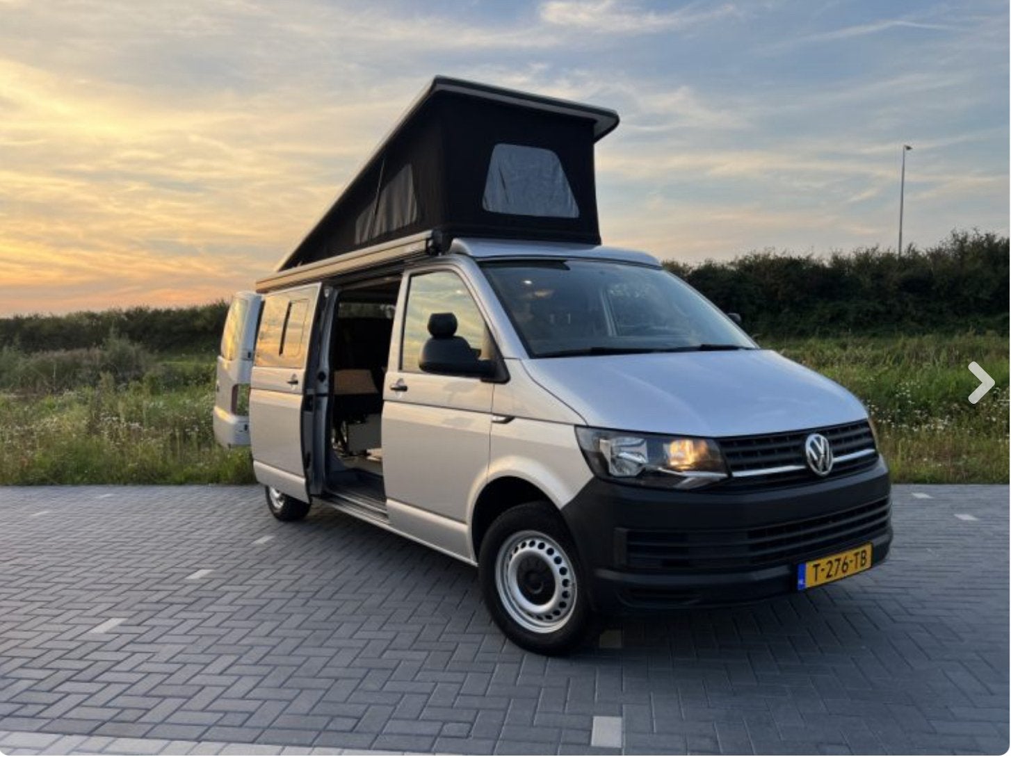 Volkswagen T6 buscamper met hefdak, Airbags, Verwarmde buitenspiegels, Koelkast, Volkswagen