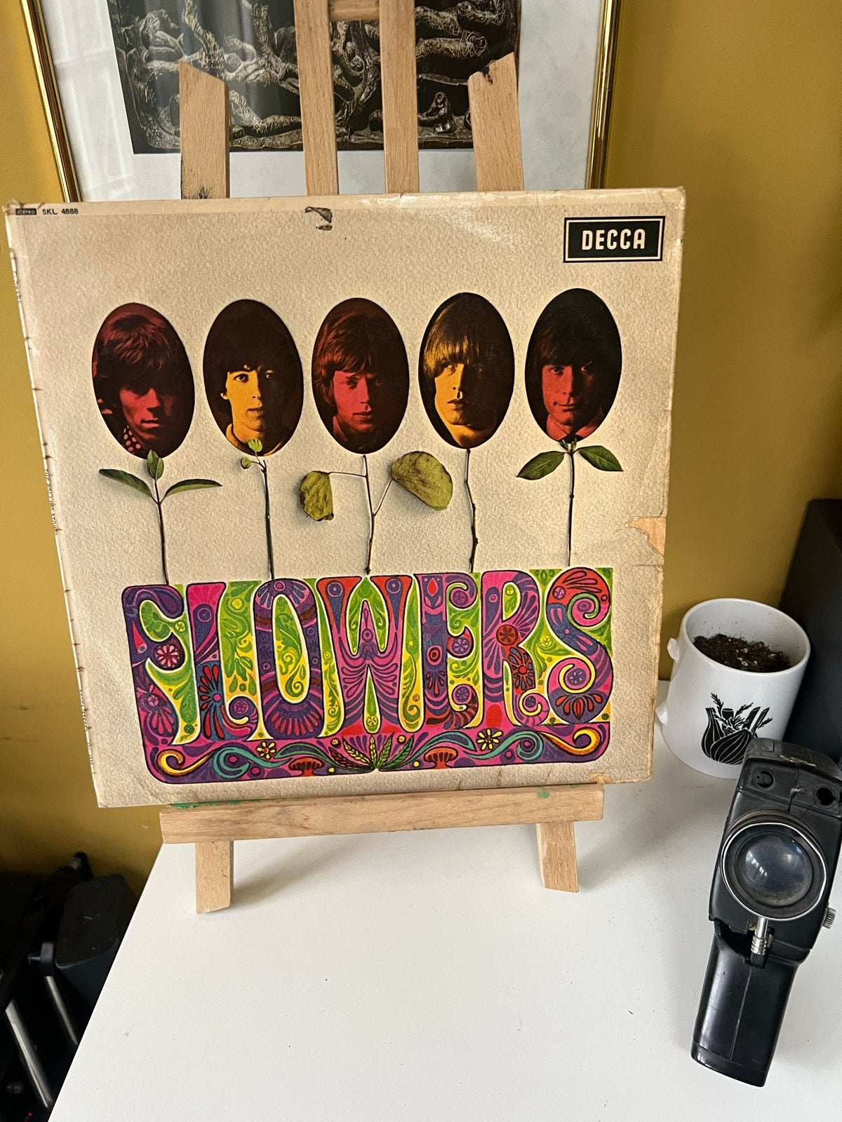 The Rolling Stones - Flowers LP (Decca SKL 4858), LP, Rock, Gebruikt, Ophalen of Verzenden