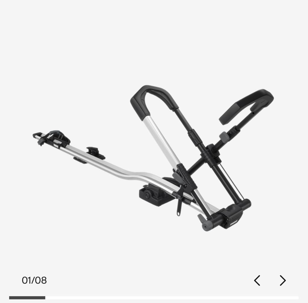 Thule UpRide, Ophalen, Dakdrager
