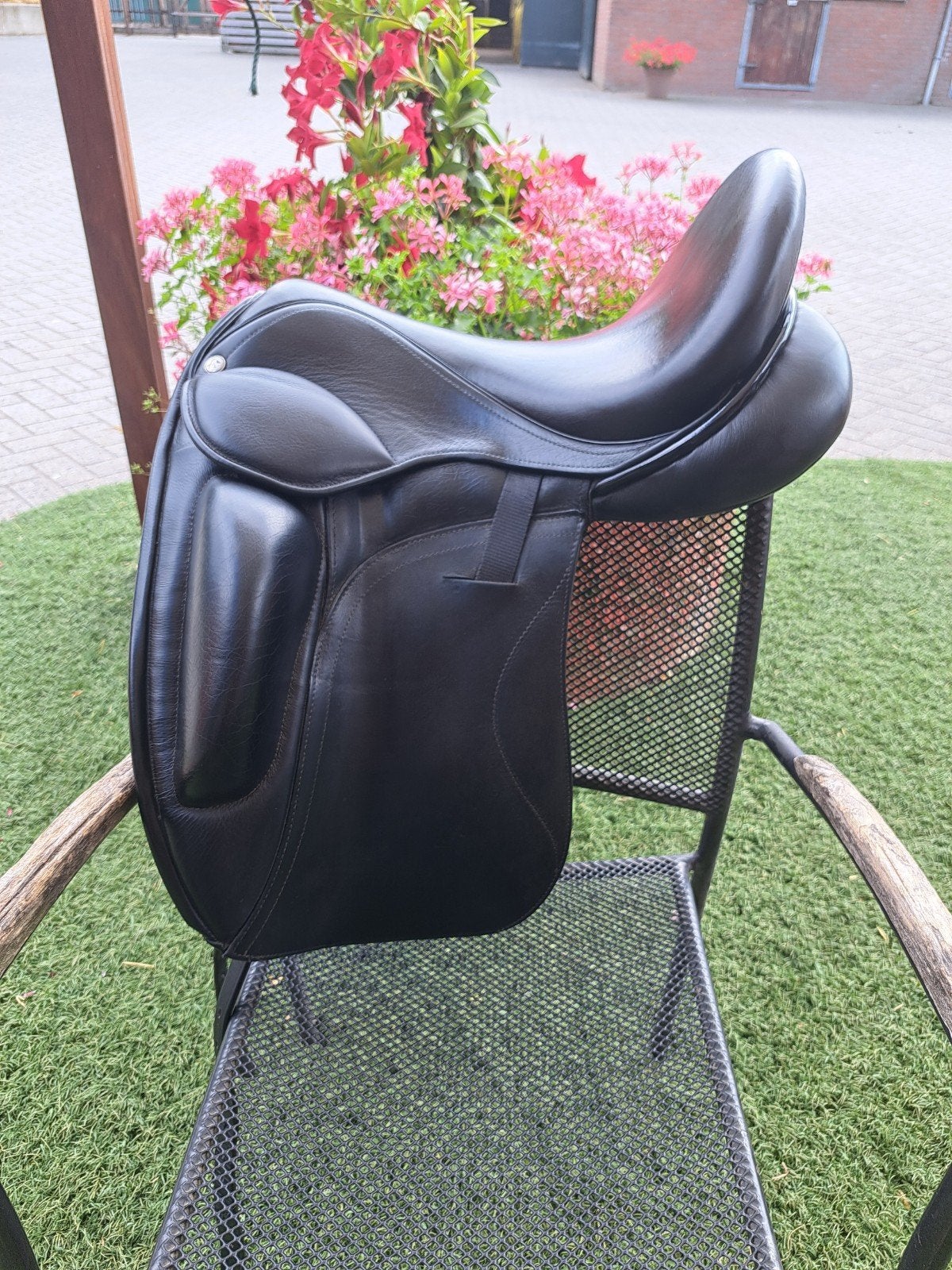 Anatomica C line cygnus short roll 17.5, Dieren en Toebehoren, Ophalen of Verzenden, Zo goed als nieuw, Dressuur