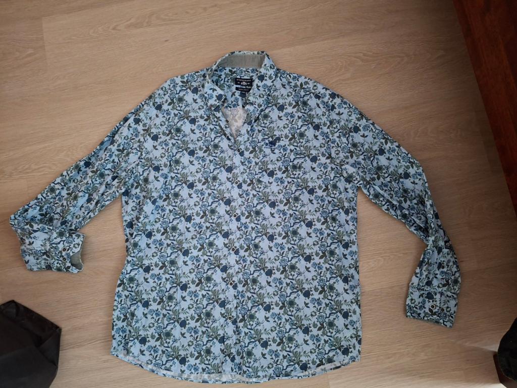 Mooi blouse State of Art maat XXL blauw gebloemd, State of Art, Blauw, Ophalen of Verzenden, Zo goed als nieuw