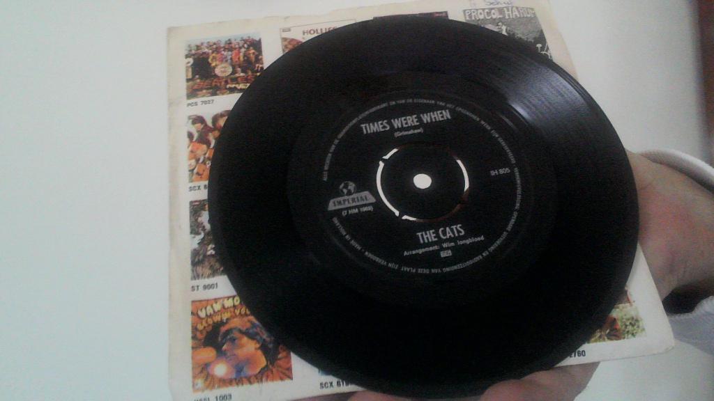 the cats jukebox single times were when uit 1969, Cd's en Dvd's, Vinyl Singles, Verzenden, Zo goed als nieuw, Pop, Single