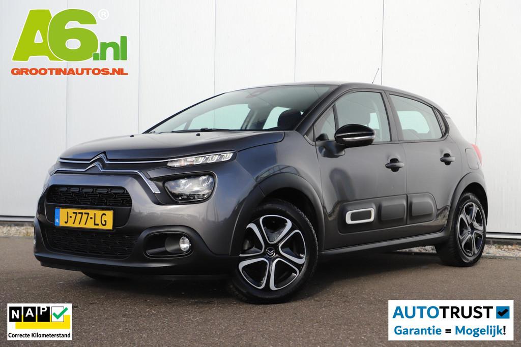 Citroen C3 1.2 PureTech Feel Navigatie Carplay Android Clima, Auto's, Citroën, Voorwielaandrijving, 83 pk, Euro 6, 1199 cc