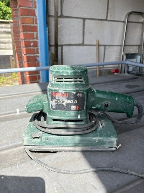 Te koop een Vlakschuurmachine RSS 280 A, Doe-het-zelf en Verbouw, Gereedschap | Schuurmachines, Ophalen of Verzenden, Gebruikt