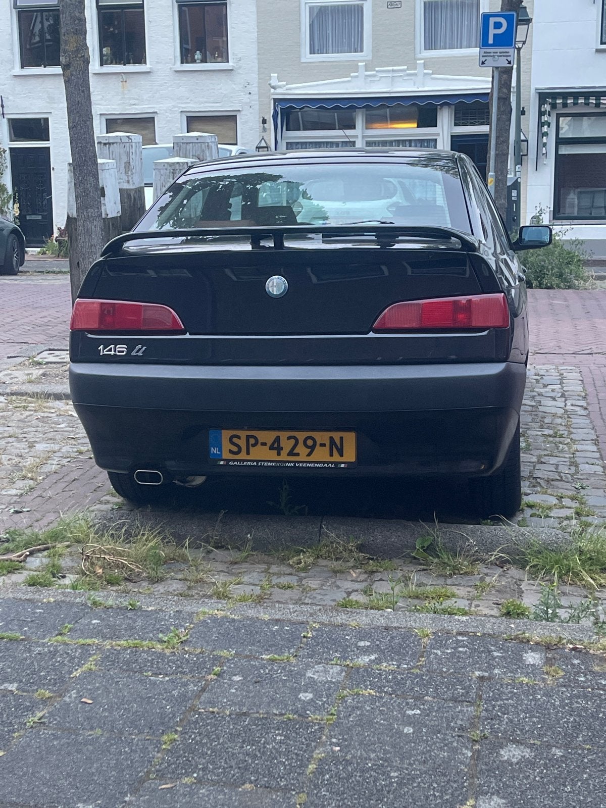 Alfa Romeo Alfa-romeo 146 1997 Zwart, Voorwielaandrijving, 1970 cc, Zwart, Leder